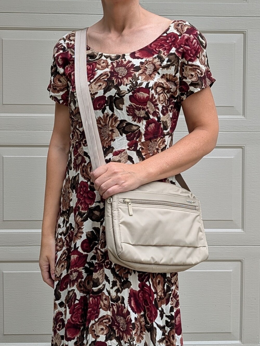 HEDGREN rfid protected eye crossbody nylon purse bag